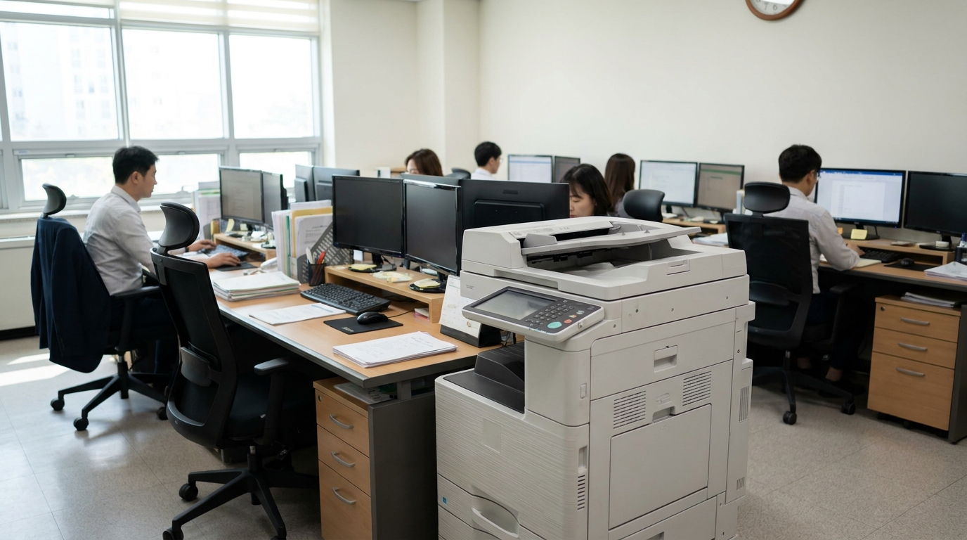 신안군 학교의 HP7740 도입 스토리 마무리