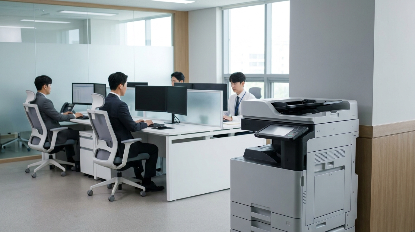 서울시 관악구 제약사의 복합기 도입 스토리 마무리