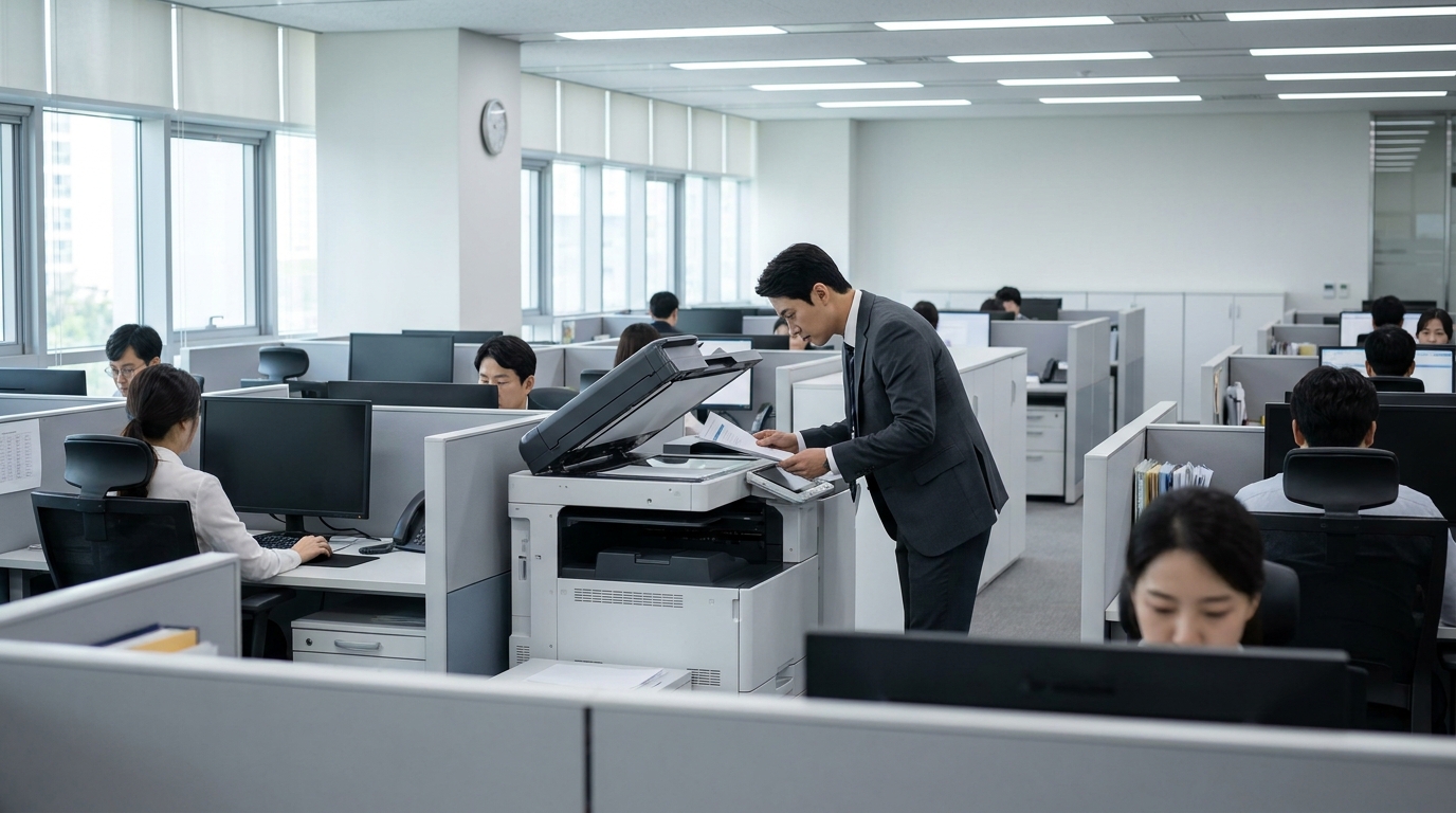 고창군 공기업의 캐논 GX7092 도입 스토리 세부